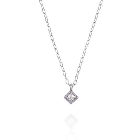 Necklace プラチナ ダイヤモンド ネックレス EP-309